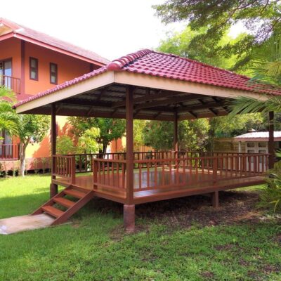 Gazebo Kayu IDEABORNEO
